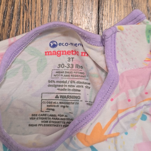Bundle 2 Magnetic Me Girls 3t Short Sleeve Pajama Sets - Picture 2 of 5